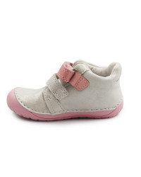 Buty Dla Dziewczynek Barefoot Srebrne DD STEP S070-61837 Silver