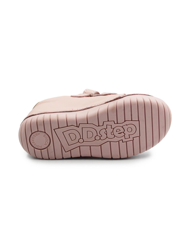 Różowe Buty Wiosenne Dla Dziewczynki Świecące LED z Jednorożcem DD STEP S050-61970AM Baby Pink
