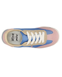 Półbuty Dla Dziewczynek na Wiosnę Stitch Różowo Niebieskie Bartek 87033-25