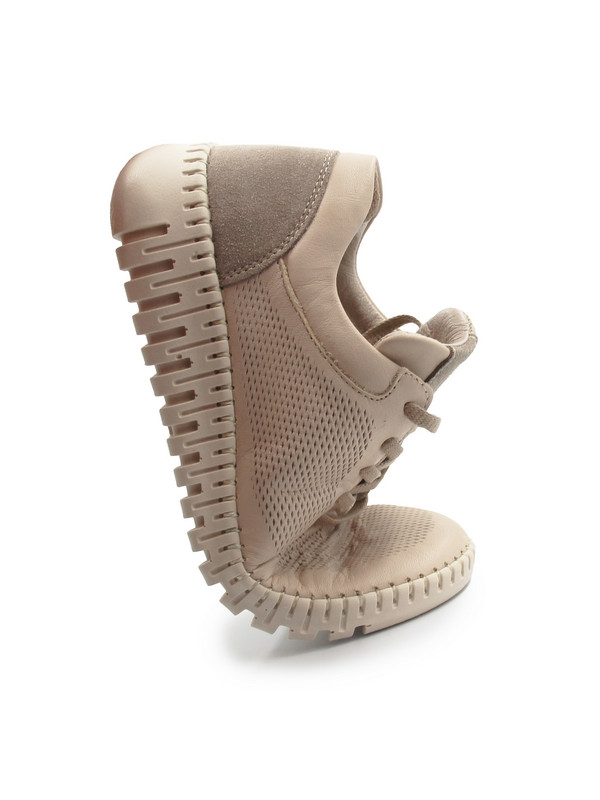 Półbuty damskie ze skóry naturalnej miękkie na wiosnę T. Sokolski OG 2501 BEIGE