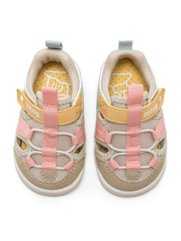 Sandałki dla dziewczynki barefoot na wakacje MTNG 48908-C59335