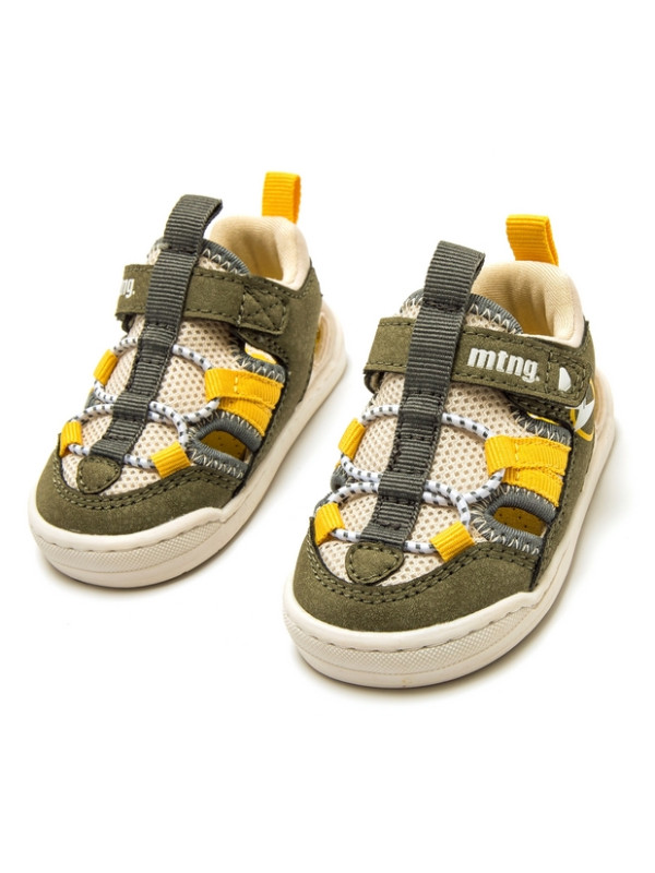 Sportowe sandały dla chłopczyka barefoot na lato MTNG 48908-C59337