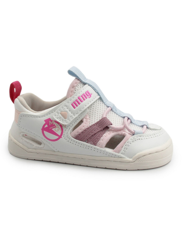 Sandałki dla dziewczynek barefoot na lato MTNG 48908-C59334