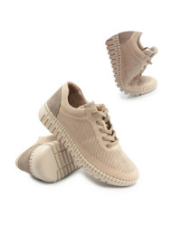 Półbuty damskie ze skóry naturalnej miękkie na wiosnę T. Sokolski OG 2501 BEIGE