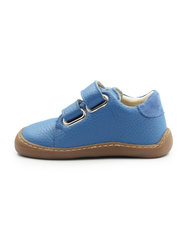 Buty Na Wiosnę Dla Chłopca Niebieskie Barefoot Ameko Otis Croco-Blue