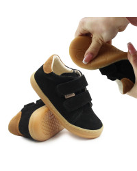 Buty Chłopięce na Wiosnę Barefoot Ameko Dash-Black