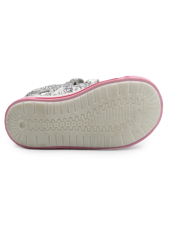 Buty Dla Dziewczynki Srebrne Półsandały Jamet 114 II gatunek