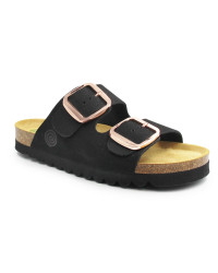 Laczki damskie na lato wakacje ze skóry naturalnej Dr Brinkmann 700809-01