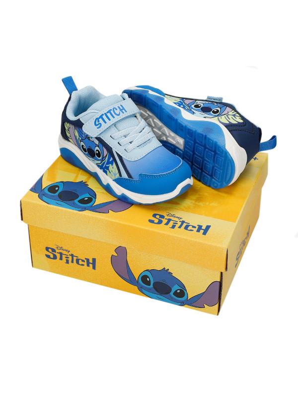 Buty Na Wiosnę Dla Chłopca Świecąca Podeszwa Stitch Bartek 87040-46