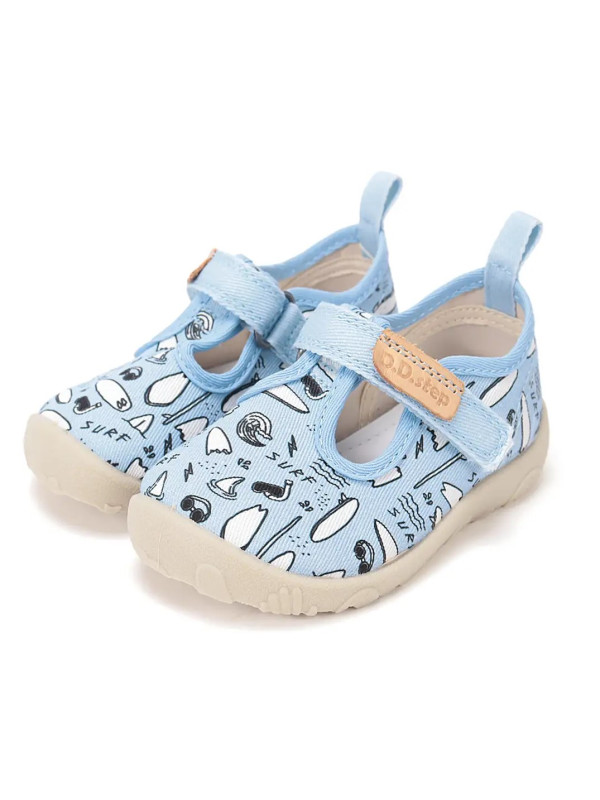 Trampki Do Przedszkola Dla Chłopczyka Niebieskie DD STEP C086-61137A Aero Blue