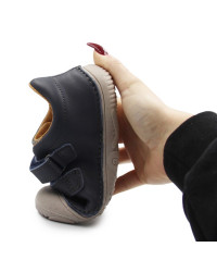 Buty Na Wiosnę Granatowe Dla Chłopczyka Barefoot DD STEP S073-61950BM Royal Blue