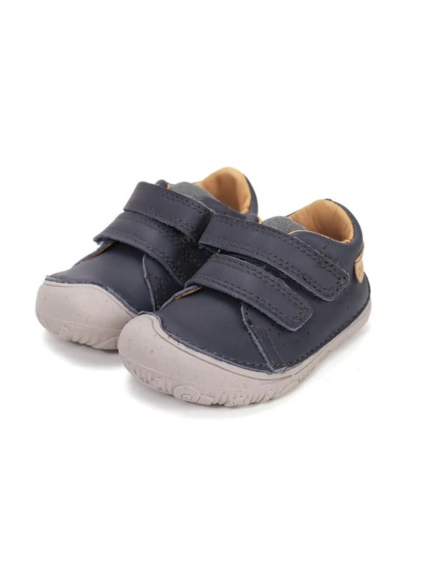 Buty Na Wiosnę Granatowe Dla Chłopczyka Barefoot DD STEP S073-61950BM Royal Blue