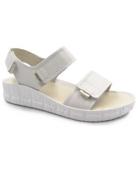 Sandały damskie ze skóry naturalnej na lato Helios 136