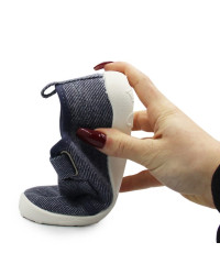 Kapcie Dziecięce Do Szkoły Barefoot Trampki DD STEP C086-61763AM Royal Blue