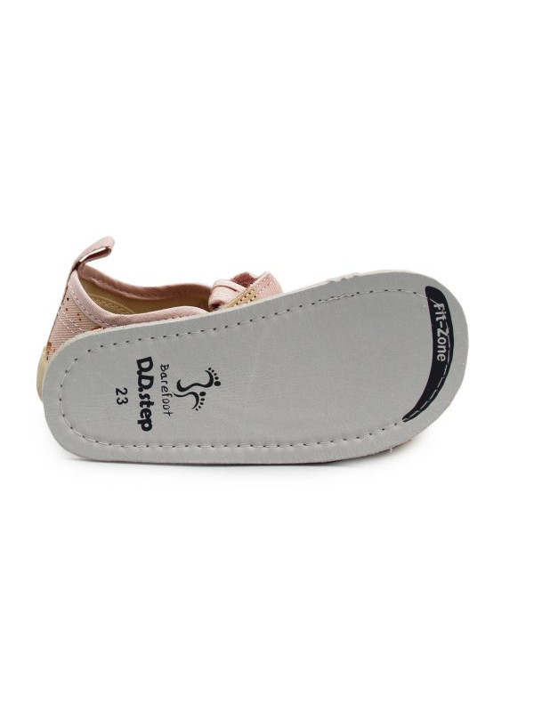 Buty Do Przedszkola Dla Dziewczynki Pudrowy Róż Barefoot DD STEP C086-61991 Baby Pink