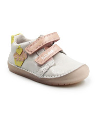 Buty Dla Dziewczynki Błyszczące Srebrne DD STEP S070-61798A White