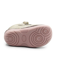 Dziewczęce Buciki Na Wiosnę Na Rzep Kotek DD STEP S015-61267B Gold