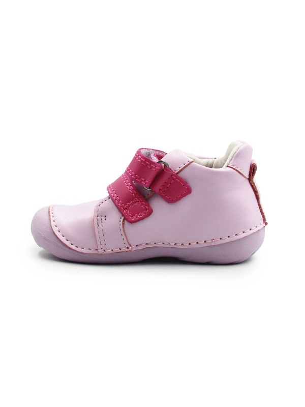Fioletowe Buty Dla Dziewczynek Na Wiosnę z Kotkiem DD STEP S015-61267 Daisy Pink