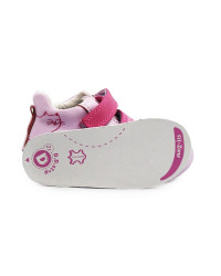Fioletowe Buty Dla Dziewczynek Na Wiosnę z Kotkiem DD STEP S015-61267 Daisy Pink