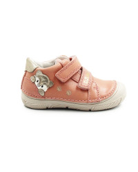 Buty Na Wiosnę Dla Dziewczynki Na Rzep DD STEP S082-61703C Strawberry