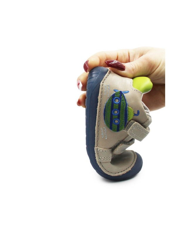 Buty Dla Chłopczyka Szare Barefoot DD STEP S070-61420A Dove Grey