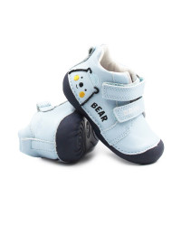 Buty Dla Chłopczyka Na Wiosnę Niebieskie z Misiem DD STEP S015-61472 Aero Blue