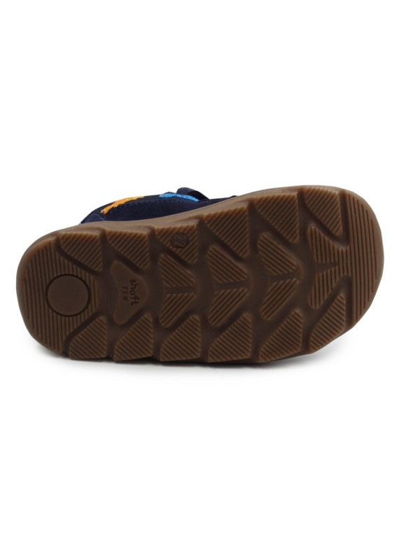 Buty z Membraną Ocieplane Dla Chłopca w Dinozaury Barefoot Ameko Elon Dino