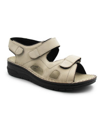 Sandały damskie dla seniorek na lato szerokie Berkemann Lisabella 03121-712