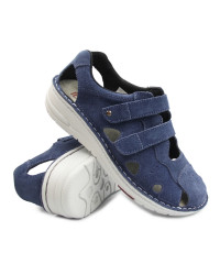 Sandały damskie na lato zabudowane Berkemann Larena 03100-396