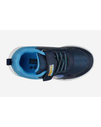 Granatowo-Niebieskie Sneakersy Chłopięce Sonic Świecące LED BARTEK 87060-16