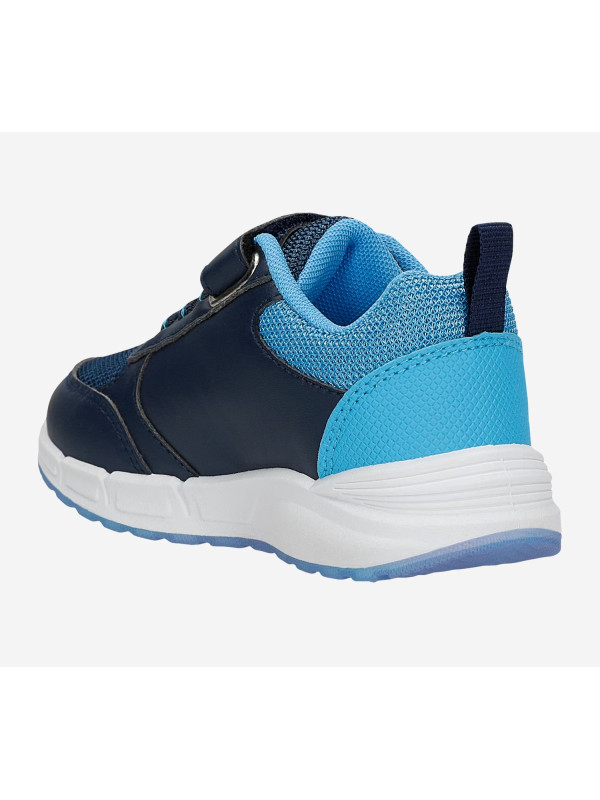 Granatowo-Niebieskie Sneakersy Chłopięce Sonic Świecące LED BARTEK 87060-16