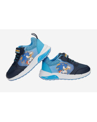 Granatowo-Niebieskie Sneakersy Chłopięce Sonic Świecące LED BARTEK 87060-16