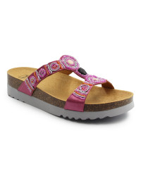 Damskie Klapki na Lato Scholl New Bogota Wedge med MF266071468