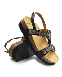 Damskie Sandały z Koralikami Scholl Bogota Sandal Med  MF320061370