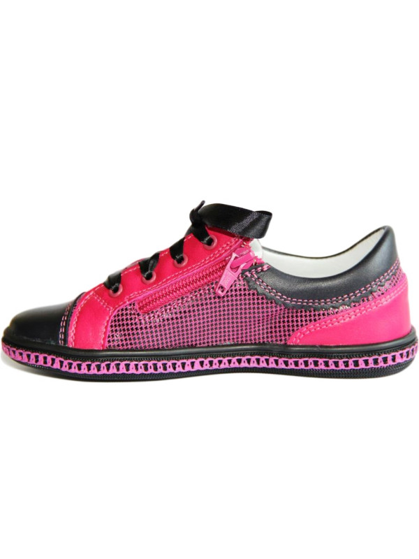 Sportowe tenisówki do szkoły dla dziewczynki BARTEK W-75524/SZ/1C5