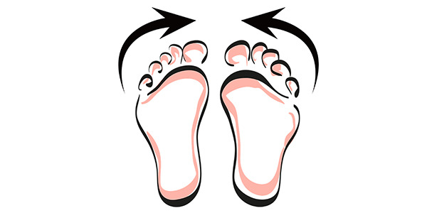 Stopy skierowane do wewnątrz